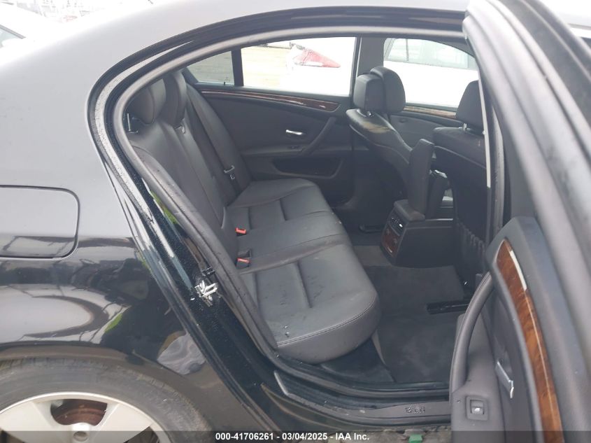 2008 BMW 528I VIN: WBANU53558CT18153 Lot: 41706261