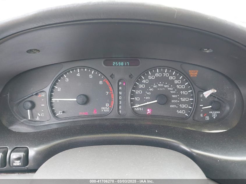 1998 Oldsmobile Intrigue VIN: 1G3WH52K2WF388174 Lot: 41706270