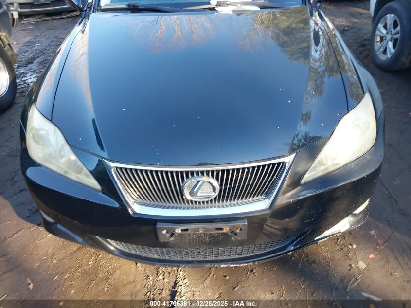 2008 Lexus Is 250 VIN: JTHCK262985021244 Lot: 41706381