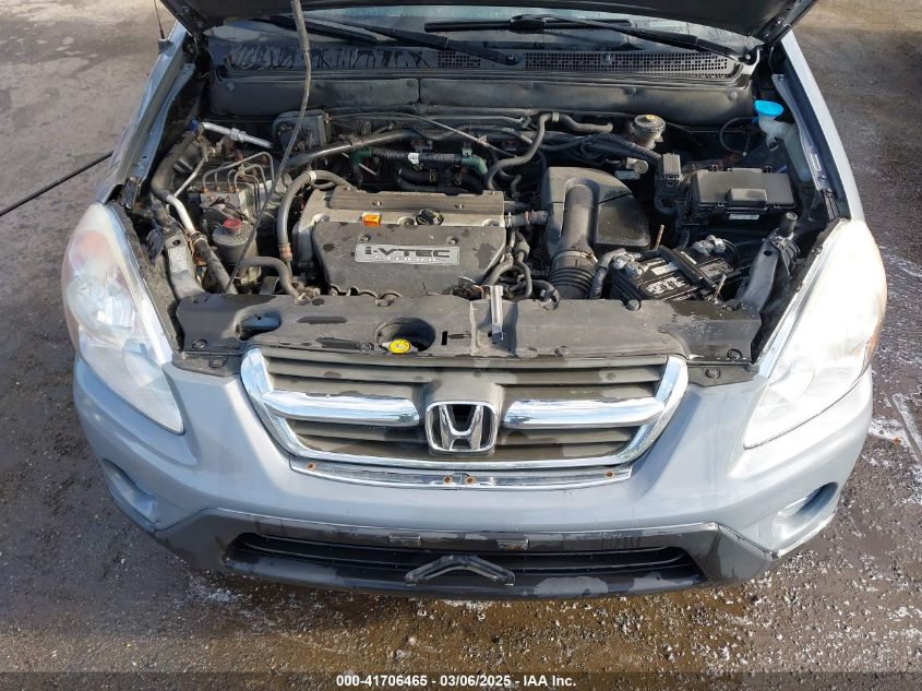 2005 Honda Cr-V Se VIN: SHSRD78905U342153 Lot: 41706465