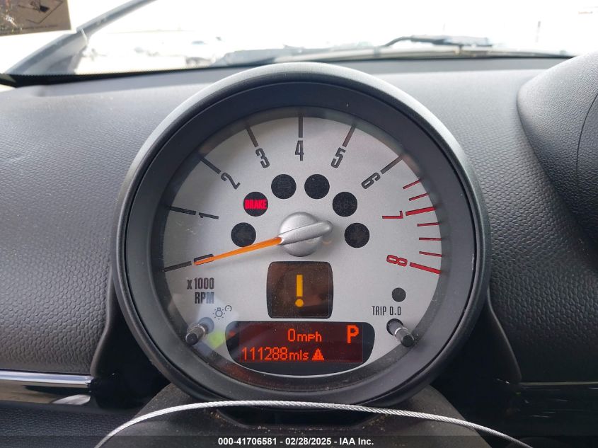 2013 Mini Countryman Cooper S VIN: WMWZC3C58DWP23103 Lot: 41706581