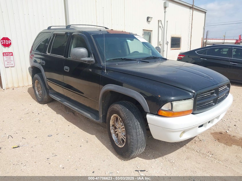 2003 Dodge Durango Sport/Sxt black other gasoline 1D4HS38N83F514634 photo #1