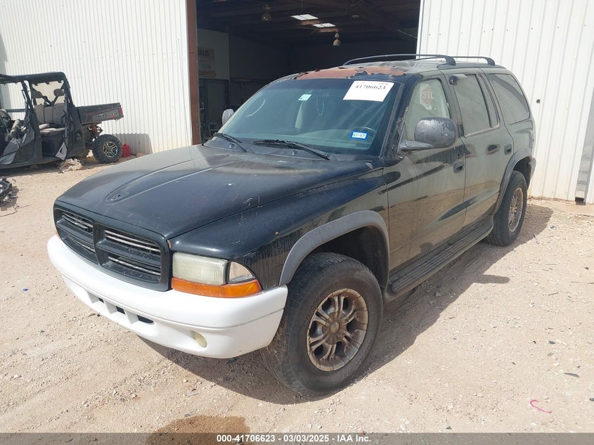 2003 Dodge Durango Sport/Sxt black other gasoline 1D4HS38N83F514634 photo #3