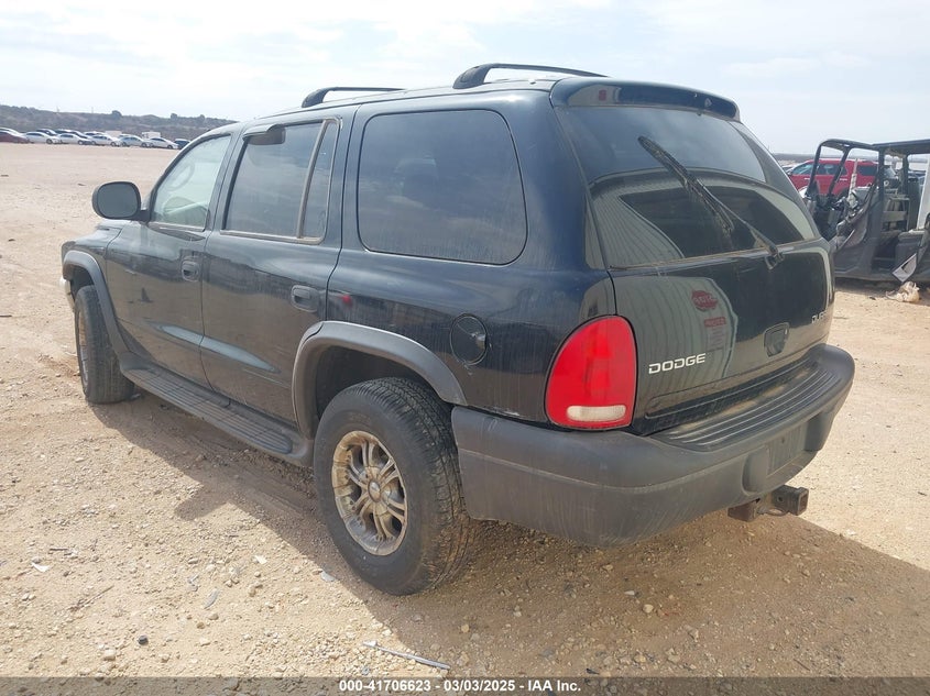 2003 Dodge Durango Sport/Sxt black other gasoline 1D4HS38N83F514634 photo #4