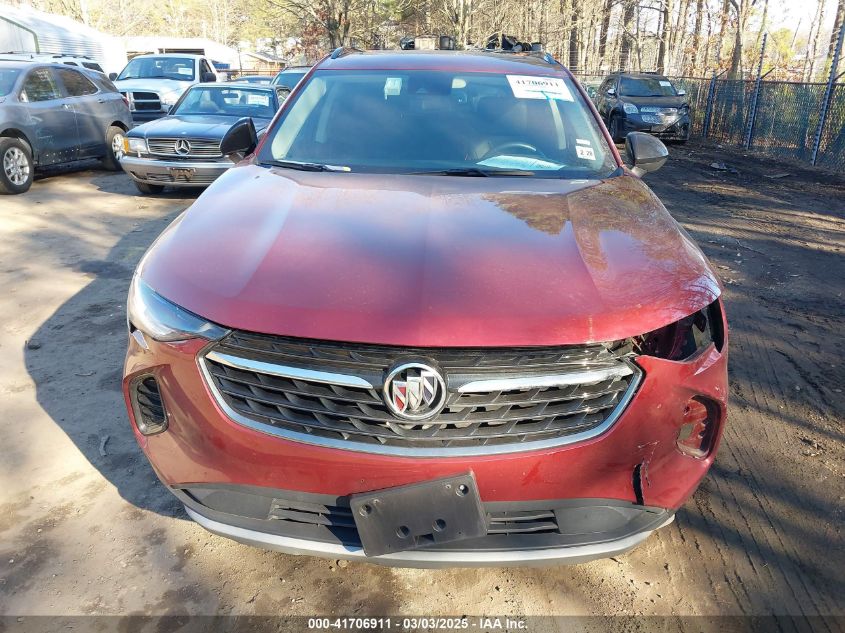 2023 Buick Envision Essence Fwd VIN: LRBFZNR44PD057533 Lot: 41706911