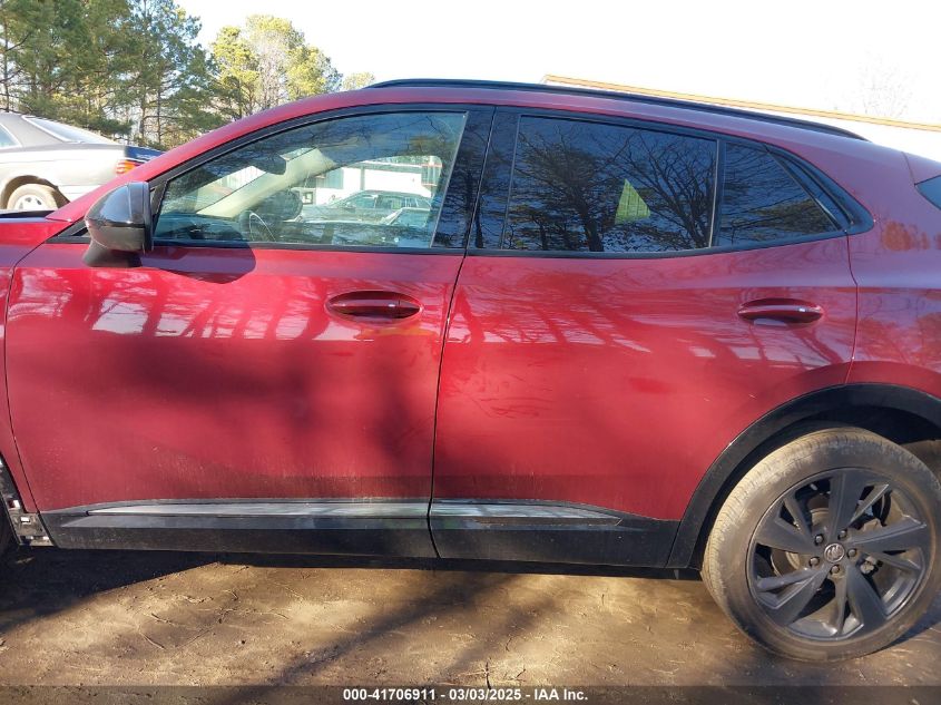 2023 Buick Envision Essence Fwd VIN: LRBFZNR44PD057533 Lot: 41706911