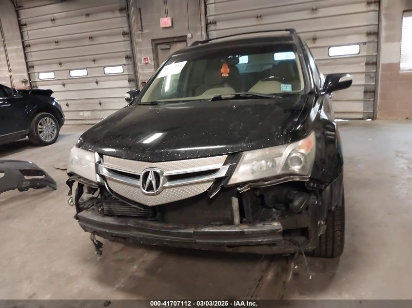 2007 Acura Mdx Technology Package VIN: 2HNYD28397H526693 Lot: 41707112