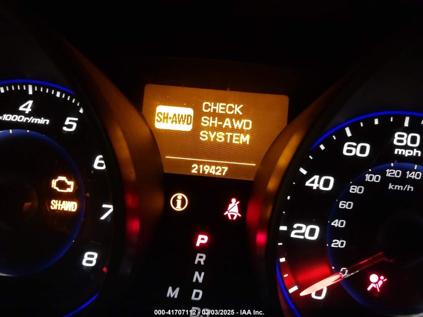 2007 Acura Mdx Technology Package VIN: 2HNYD28397H526693 Lot: 41707112