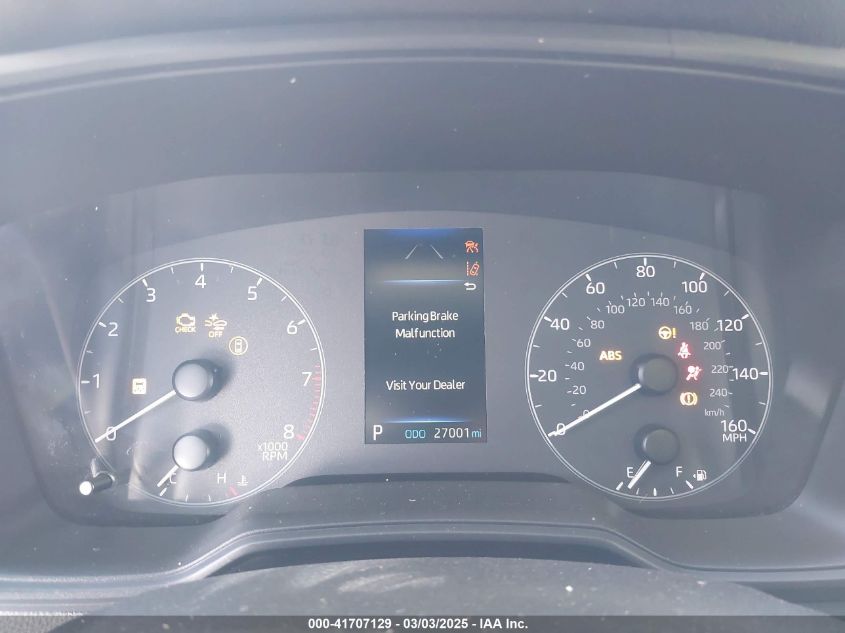 2024 Toyota Corolla Le VIN: 5YFB4MDE7RP129043 Lot: 41707129