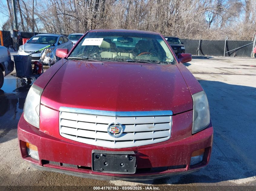 2006 Cadillac Cts Standard VIN: 1G6DM57TX60149662 Lot: 41707163