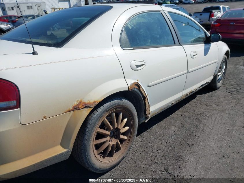 2002 Chrysler Sebring Lx/Lx Plus VIN: 1C3EL46X72N298405 Lot: 41707487