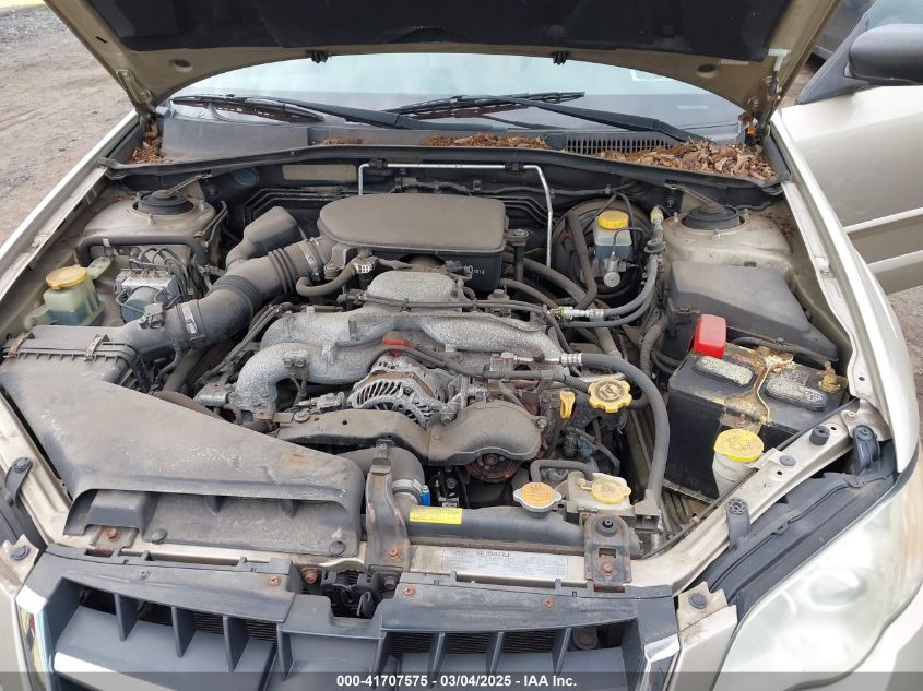 2008 Subaru Outback 2.5I/2.5I L.l. Bean Edition VIN: 4S4BP61C887338678 Lot: 41707575