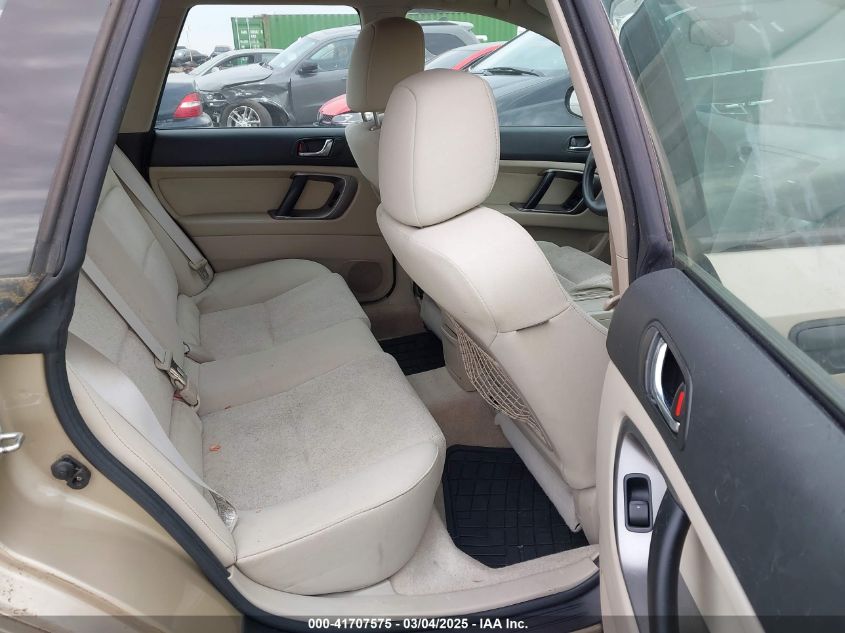 2008 Subaru Outback 2.5I/2.5I L.l. Bean Edition VIN: 4S4BP61C887338678 Lot: 41707575