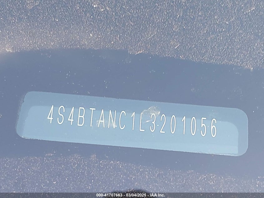 2020 SUBARU OUTBACK LIMITED - 4S4BTANC1L3201056