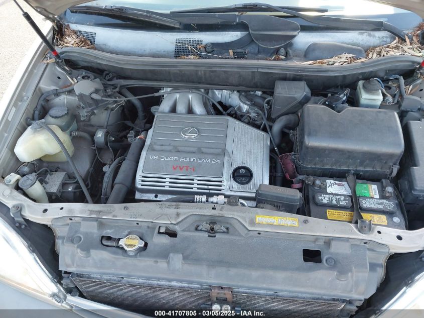 2000 Lexus Rx 300 VIN: JT6HF10U5Y0137576 Lot: 41707805