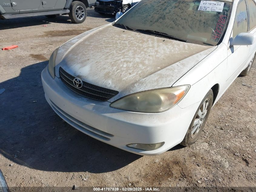 2004 Toyota Camry Xle VIN: 4T1BE32K34U340103 Lot: 41707839