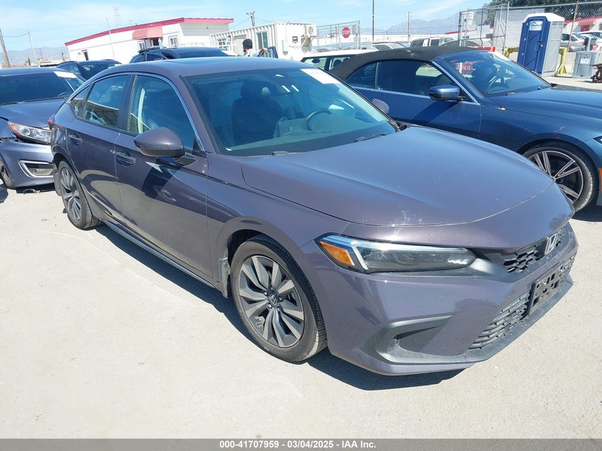 2022 HONDA CIVIC VIN: 19XFL1H72NE012206
