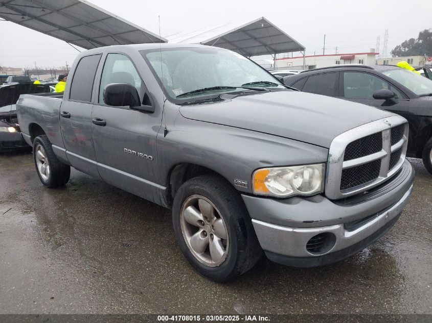 2005 Dodge Ram 1500 Slt/Laramie VIN: 1D7HA18D05S129354 Lot: 41708015