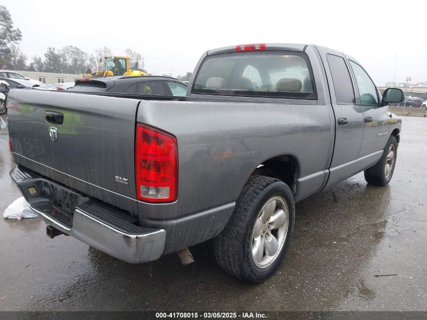 2005 Dodge Ram 1500 Slt/Laramie VIN: 1D7HA18D05S129354 Lot: 41708015
