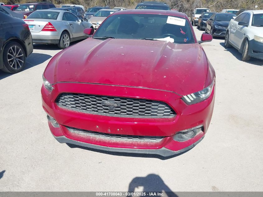 2016 Ford Mustang Ecoboost VIN: 1FA6P8TH1G5206078 Lot: 41708043