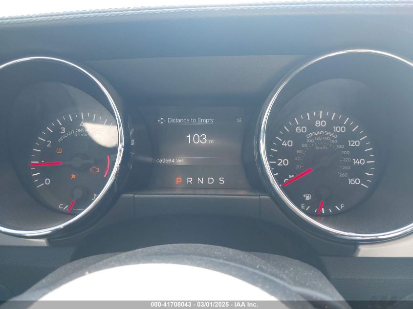 2016 Ford Mustang Ecoboost VIN: 1FA6P8TH1G5206078 Lot: 41708043