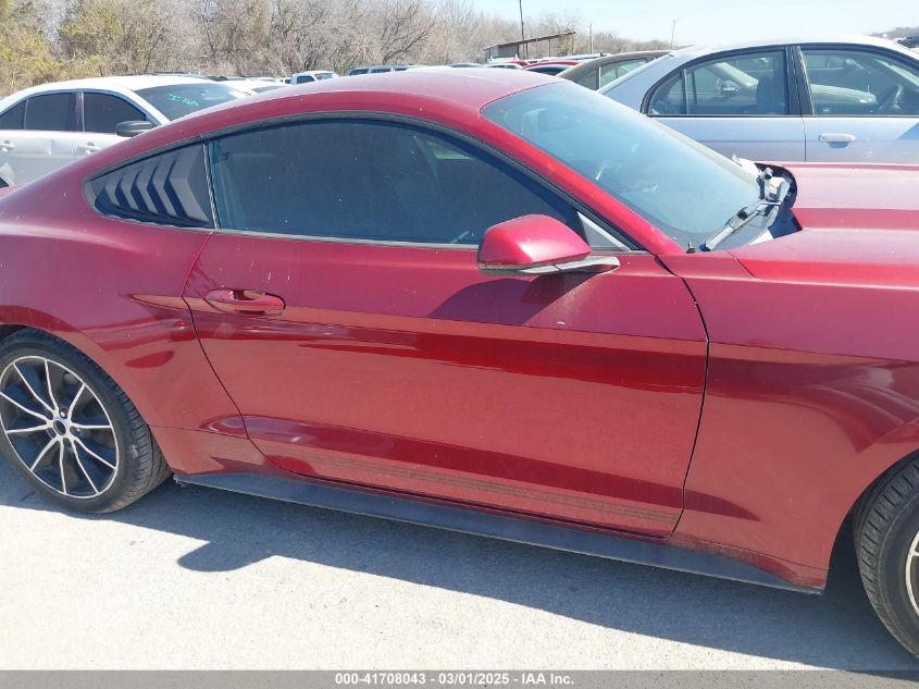 2016 Ford Mustang Ecoboost VIN: 1FA6P8TH1G5206078 Lot: 41708043