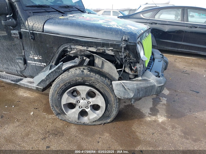 2017 JEEP WRANGLER UNLIMITED VIN: 1C4BJWEG5HL520140