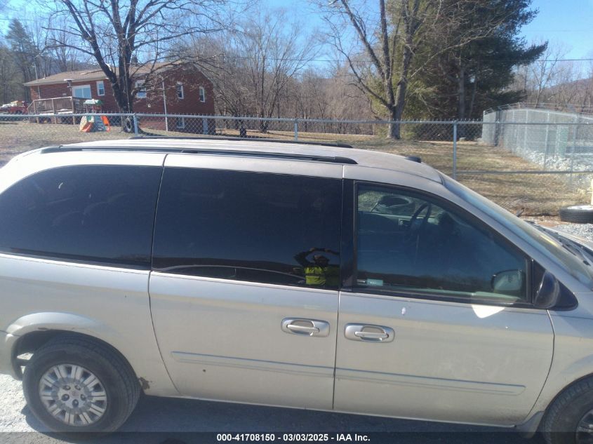 2005 Chrysler Town & Country Lx VIN: 2C4GP44R65R408543 Lot: 41708150