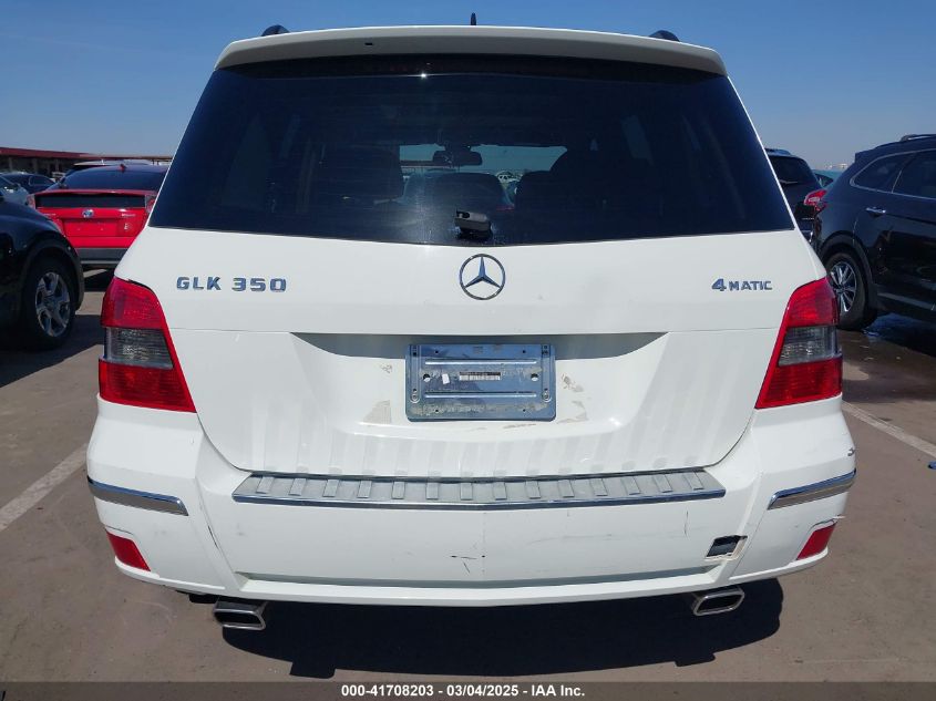 2011 Mercedes-Benz Glk 350 4Matic VIN: WDCGG8HB4BF553386 Lot: 41708203