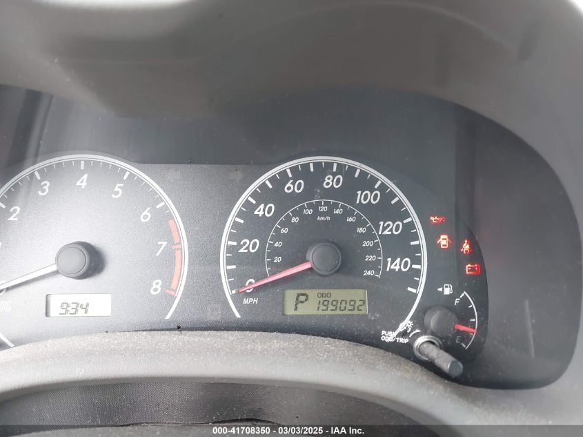 2009 Toyota Corolla Le VIN: 1NXBU40E69Z023347 Lot: 41708350