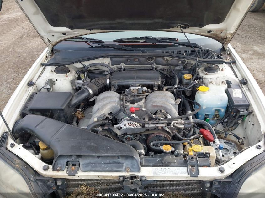 2001 Subaru Outback H6-3.0 VIN: 4S3BH896617646854 Lot: 41708432