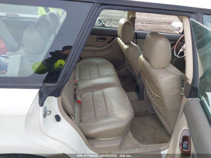 2001 Subaru Outback H6-3.0 VIN: 4S3BH896617646854 Lot: 41708432