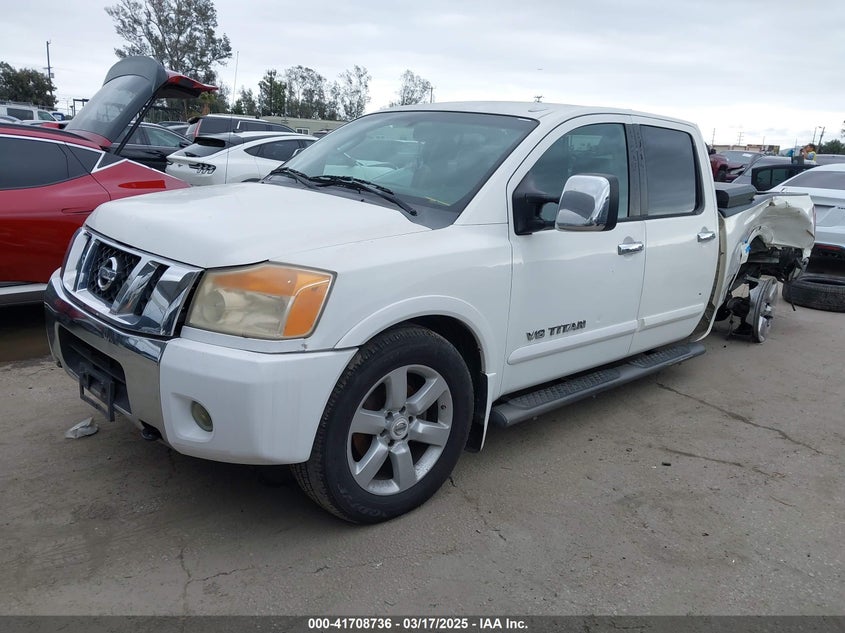 2008 NISSAN TITAN VIN: 1N6AA07G58N312265