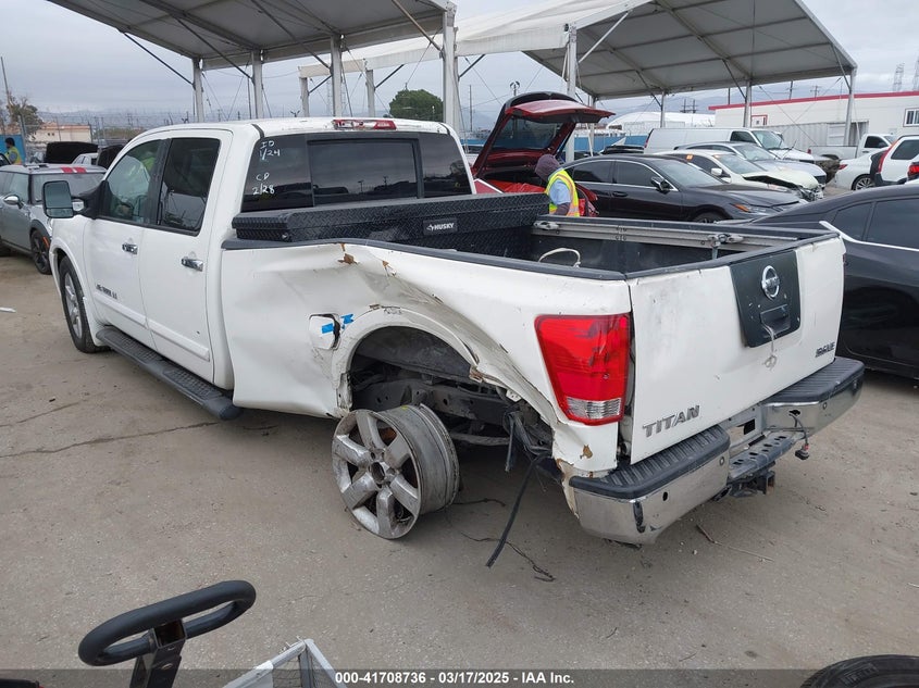 2008 NISSAN TITAN VIN: 1N6AA07G58N312265
