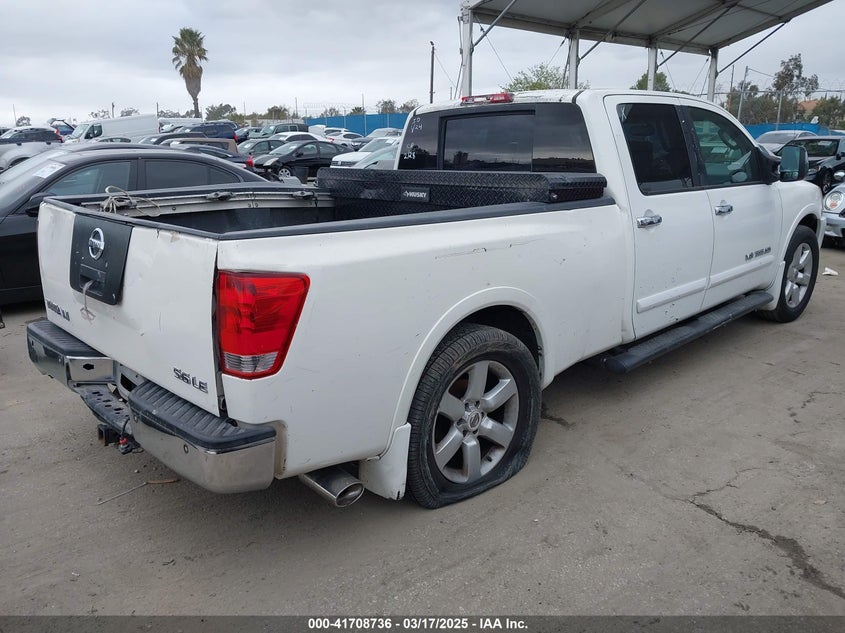 2008 NISSAN TITAN VIN: 1N6AA07G58N312265