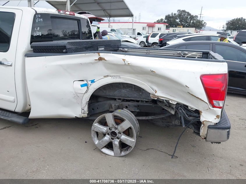 2008 NISSAN TITAN VIN: 1N6AA07G58N312265