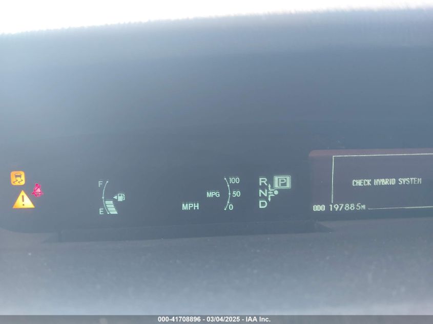 2011 Toyota Prius Three VIN: JTDKN3DU8B0311221 Lot: 41708896