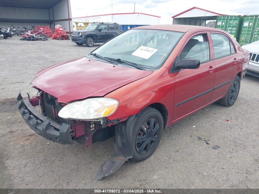 2008 TOYOTA COROLLA VIN: 2T1BR32E58C894653