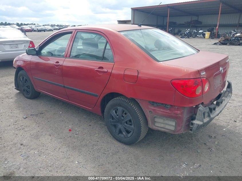 2008 TOYOTA COROLLA VIN: 2T1BR32E58C894653