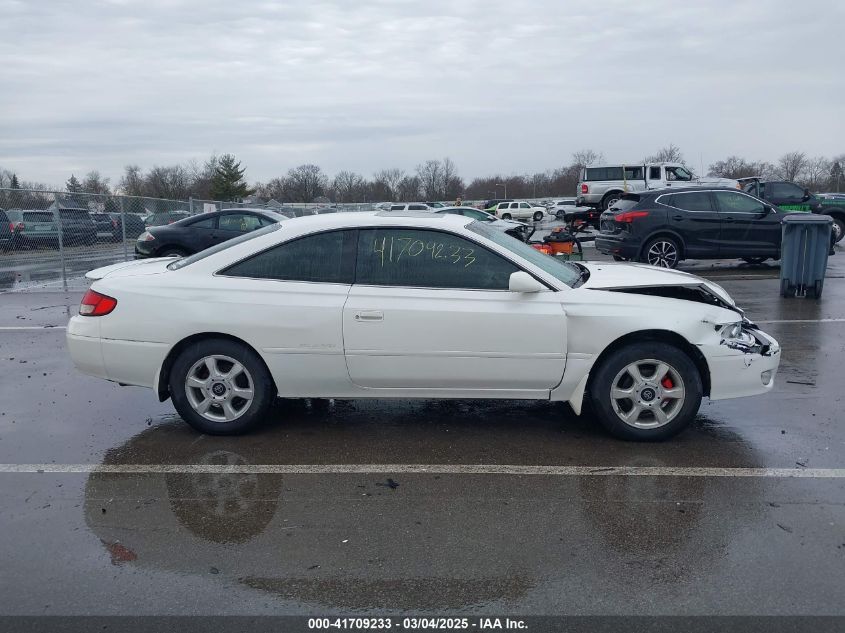 2001 Toyota Camry Solara Sle V6 VIN: 2T1CF22P61C443374 Lot: 41709233