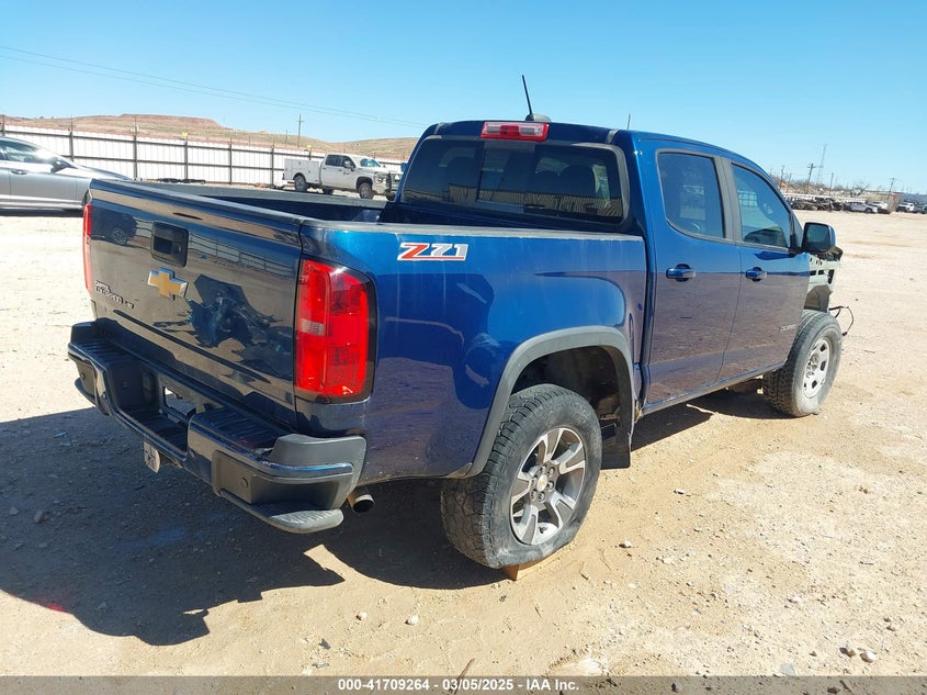 VIN 1GCGSDEN8K1359579 2019 CHEVROLET COLORADO Z71