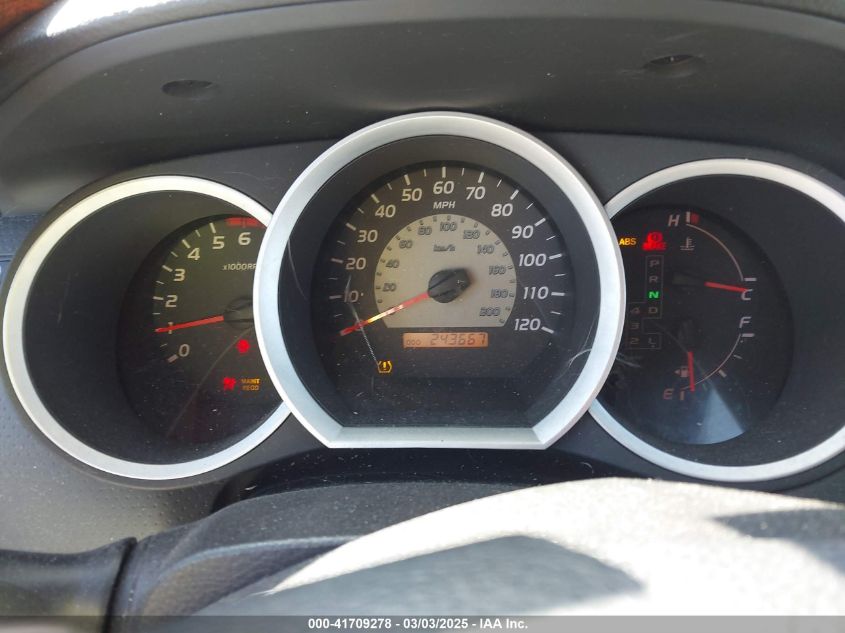 2007 Toyota Tacoma Access Cab VIN: 5TEUU42N57Z407988 Lot: 41709278