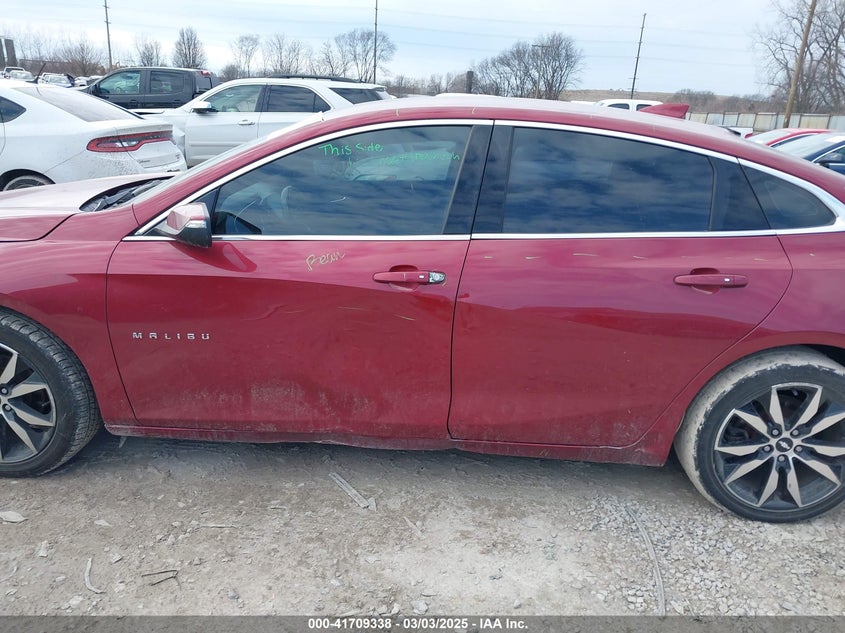 2017 CHEVROLET MALIBU VIN: 1G1ZE5STXHF221586