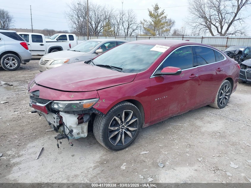 2017 CHEVROLET MALIBU VIN: 1G1ZE5STXHF221586