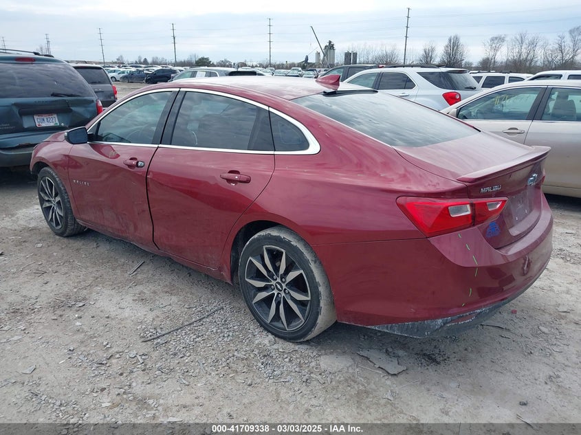 2017 CHEVROLET MALIBU VIN: 1G1ZE5STXHF221586