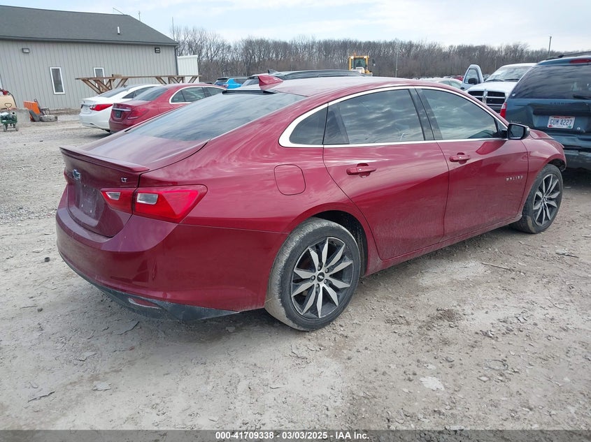 2017 CHEVROLET MALIBU VIN: 1G1ZE5STXHF221586