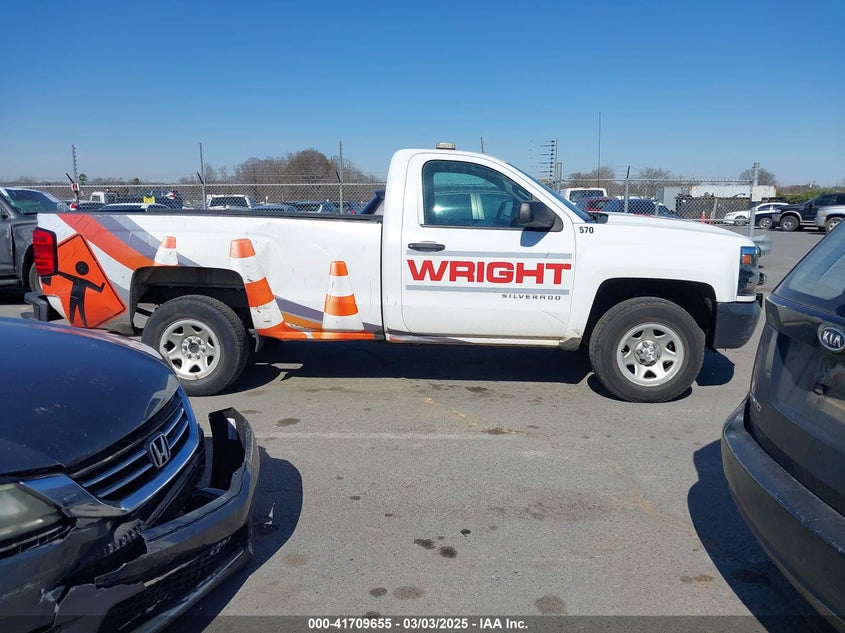 2018 CHEVROLET SILVERADO 1500 VIN: 1GCNCNEH2JZ148429
