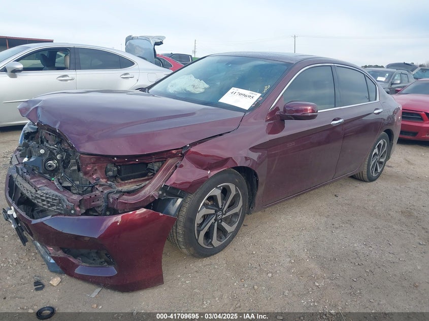 2016 HONDA ACCORD VIN: 1HGCR3F87GA014159