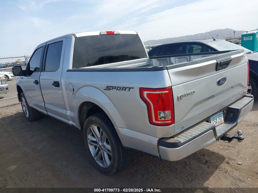 2015 FORD F-150 VIN: 1FTEW1CP8FKE76982