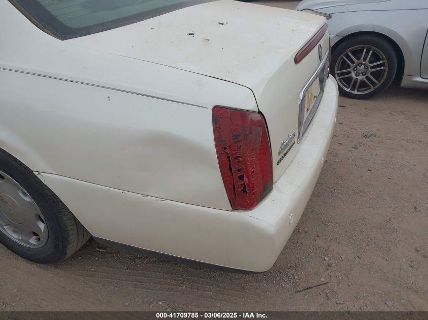 2000 Cadillac Deville Dhs VIN: 1G6KE57Y9YU327751 Lot: 41709785